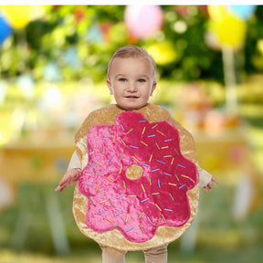 Pink Donut Belly Plush Baby Costume