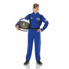 Blue Astronaut Flight Suit Child Costume