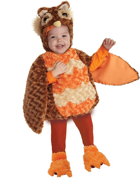 Belly Babies Brown Owl Costume Child Toddler