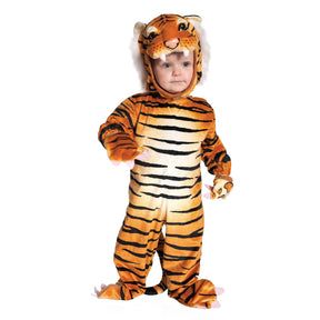 Brown Plush Tiger Costume Child Infant