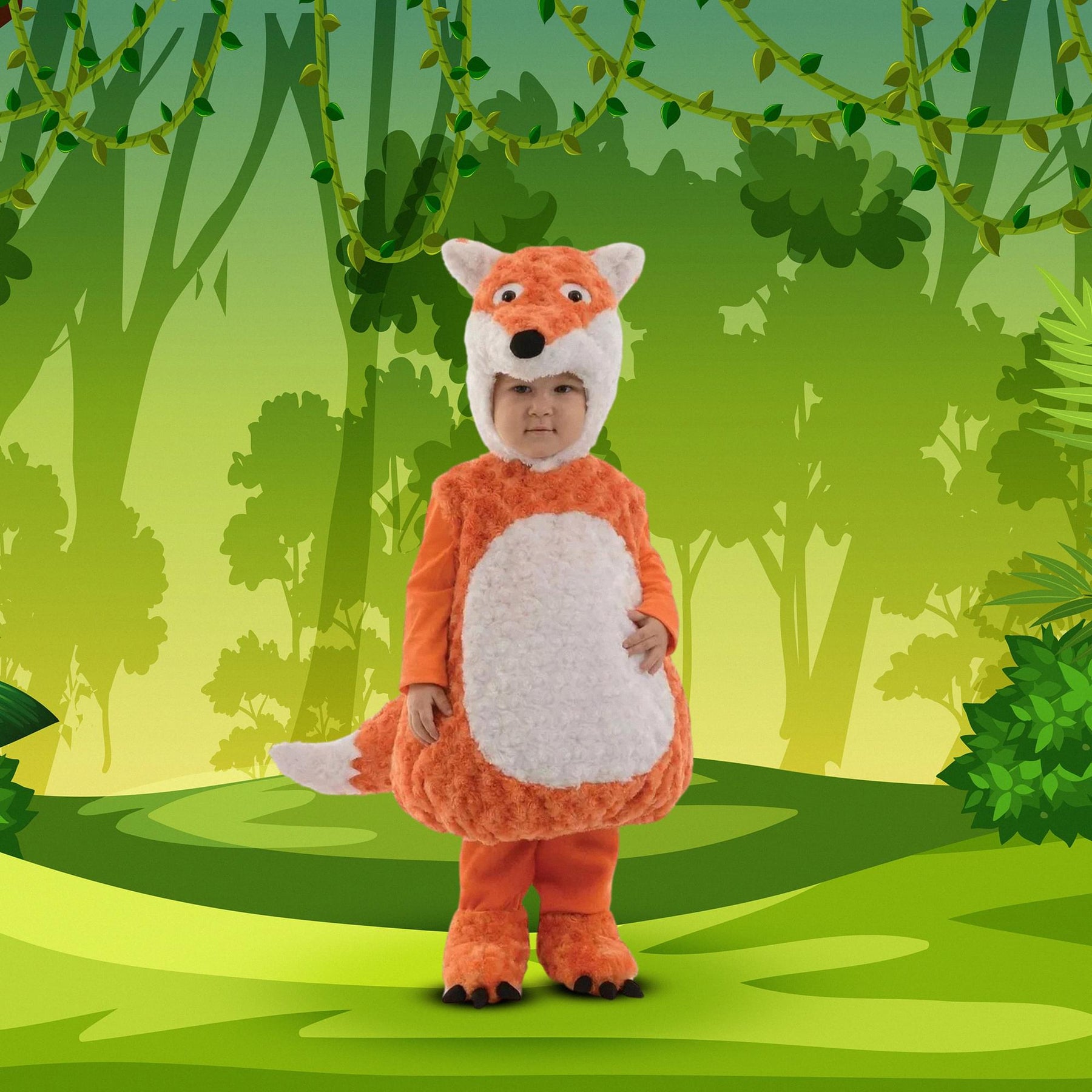 Belly Babies Plush Fox Toddler Costume