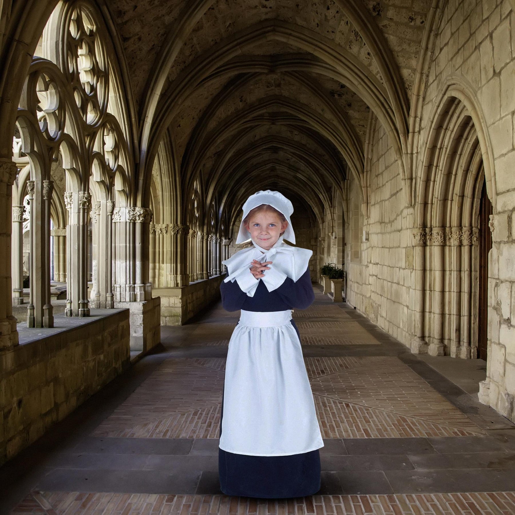 Pilgrim Girl Child Costume