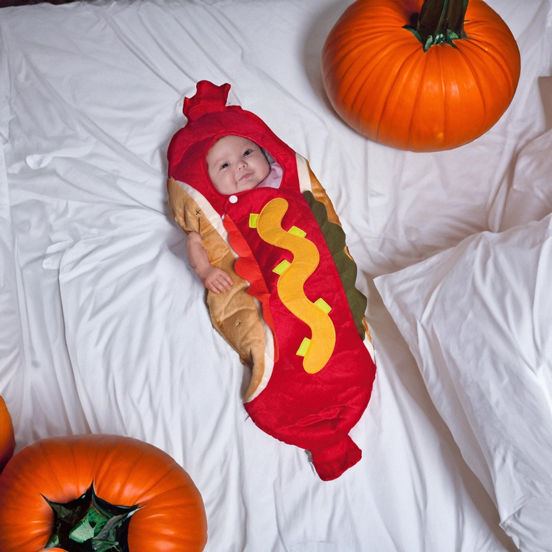 Lil' Hot Dog Infant Bunting Costume