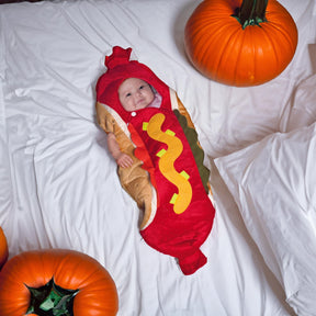 Lil' Hot Dog Infant Bunting Costume