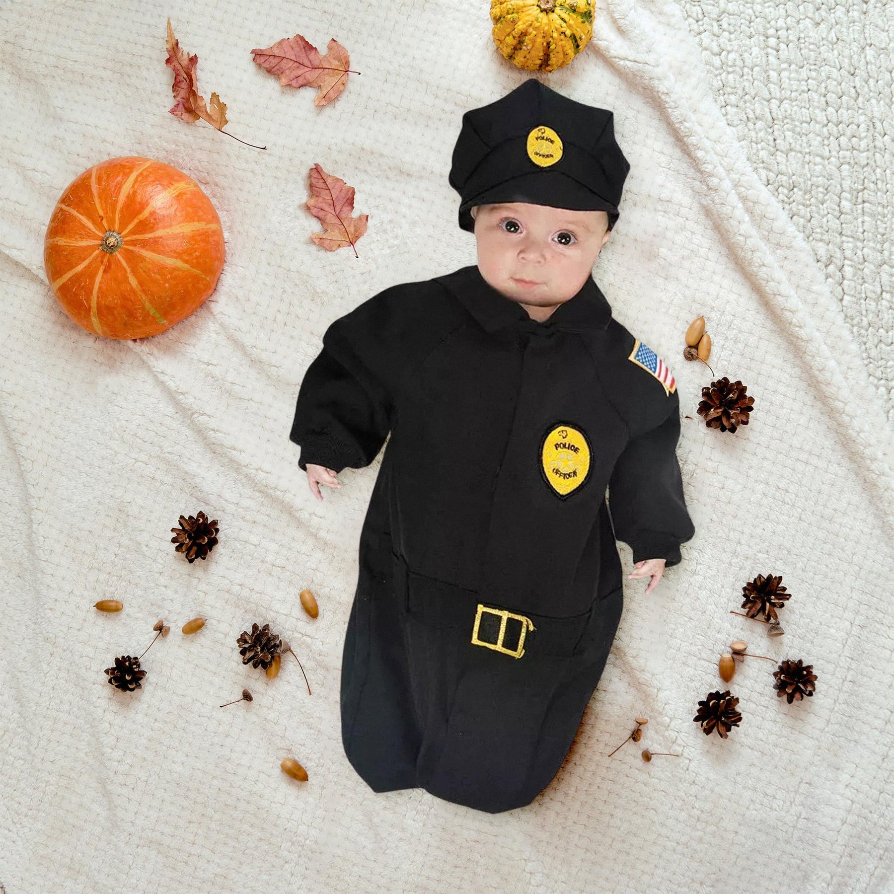 Police Officer Baby Bunting Costume