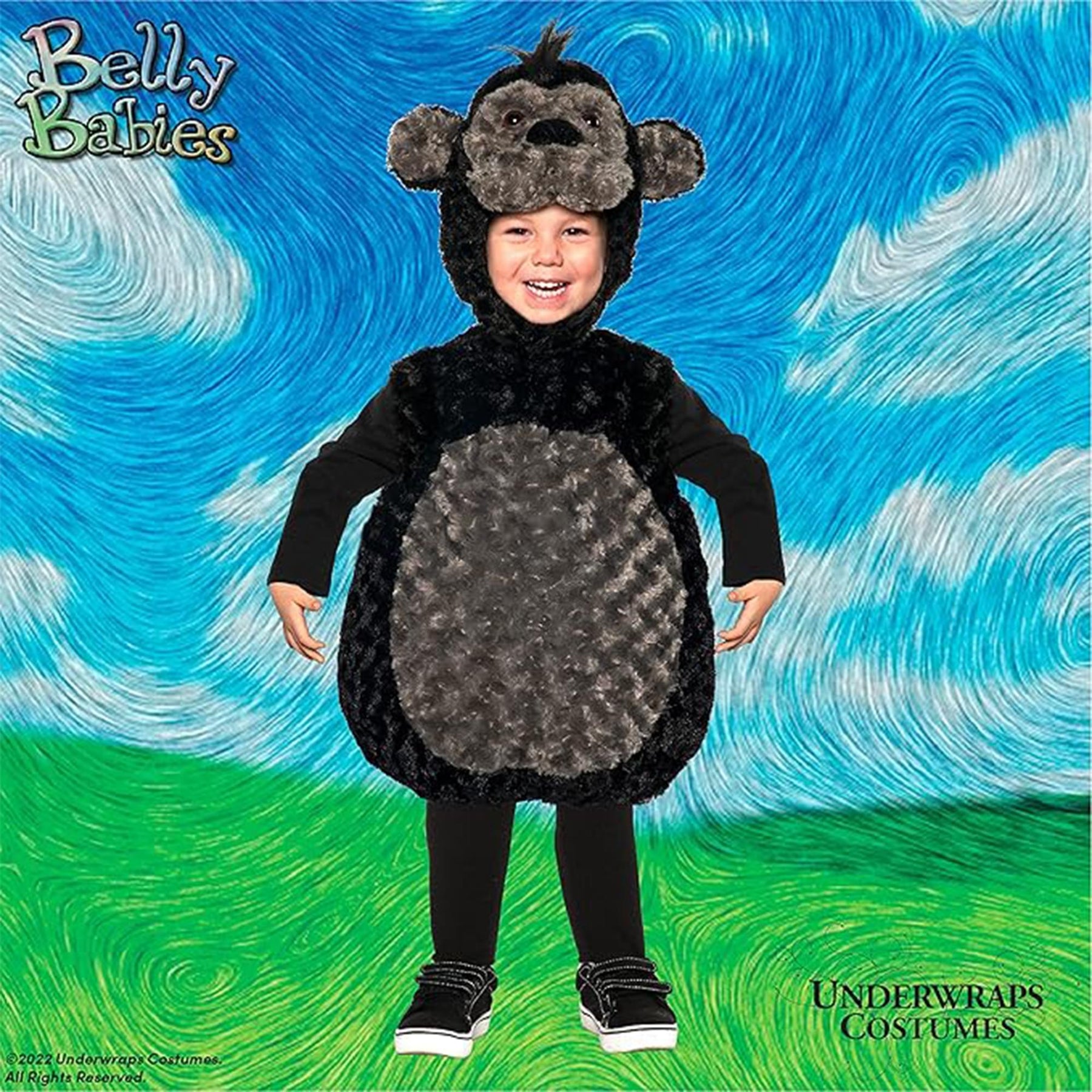 Gorilla Belly Baby Child Costume