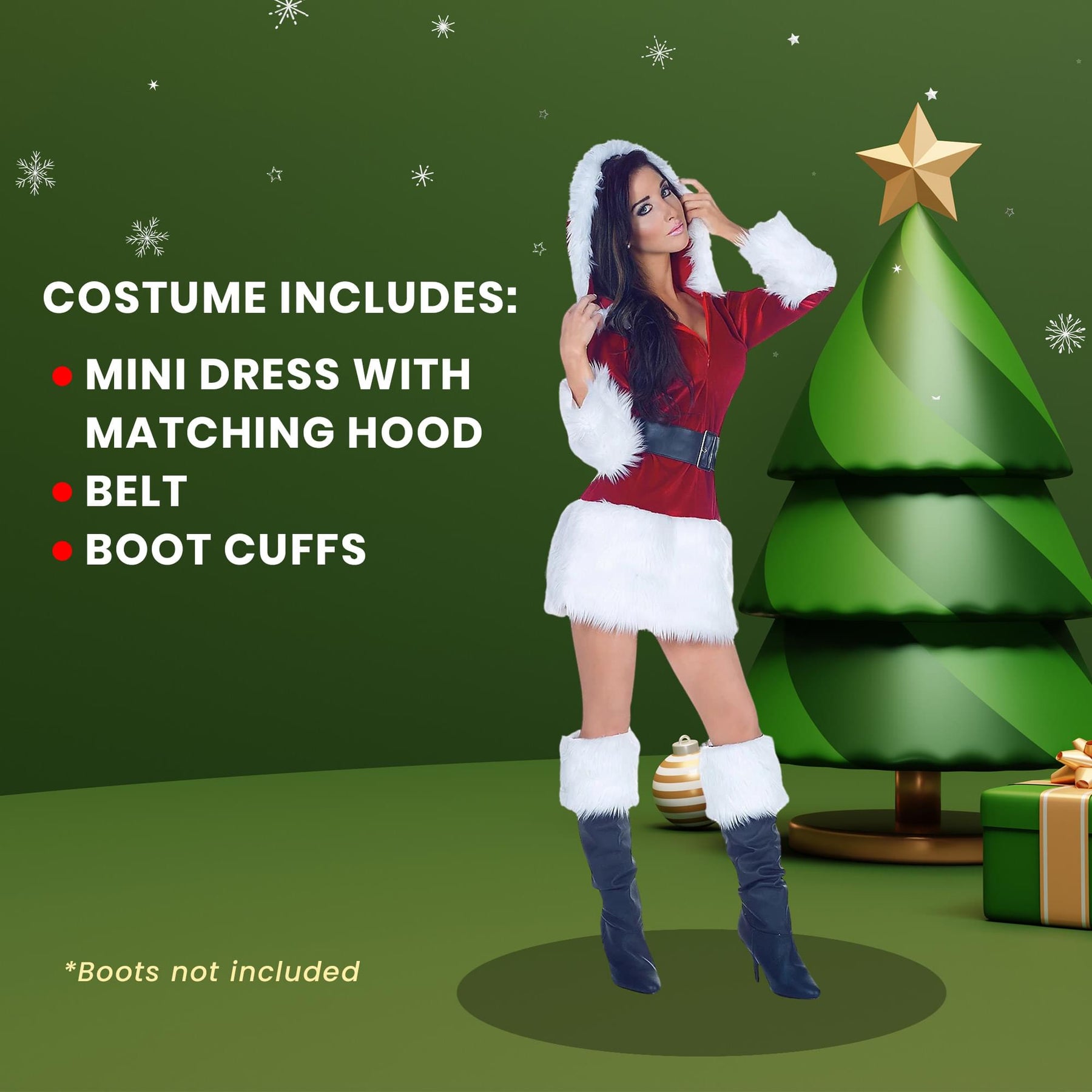 All Wrapped Up Women's Costume Dress