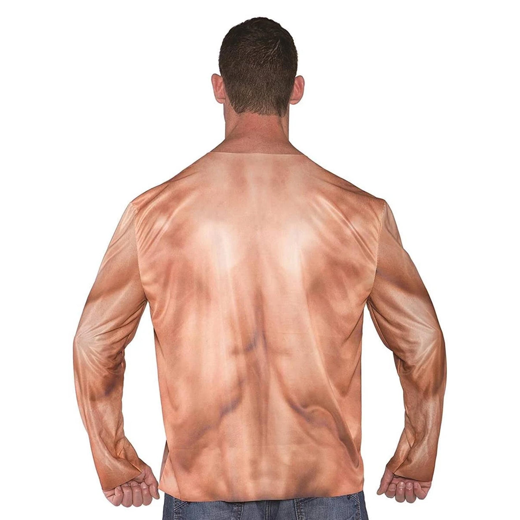 Padded Muscles Photo Real Shirt Adult Costume