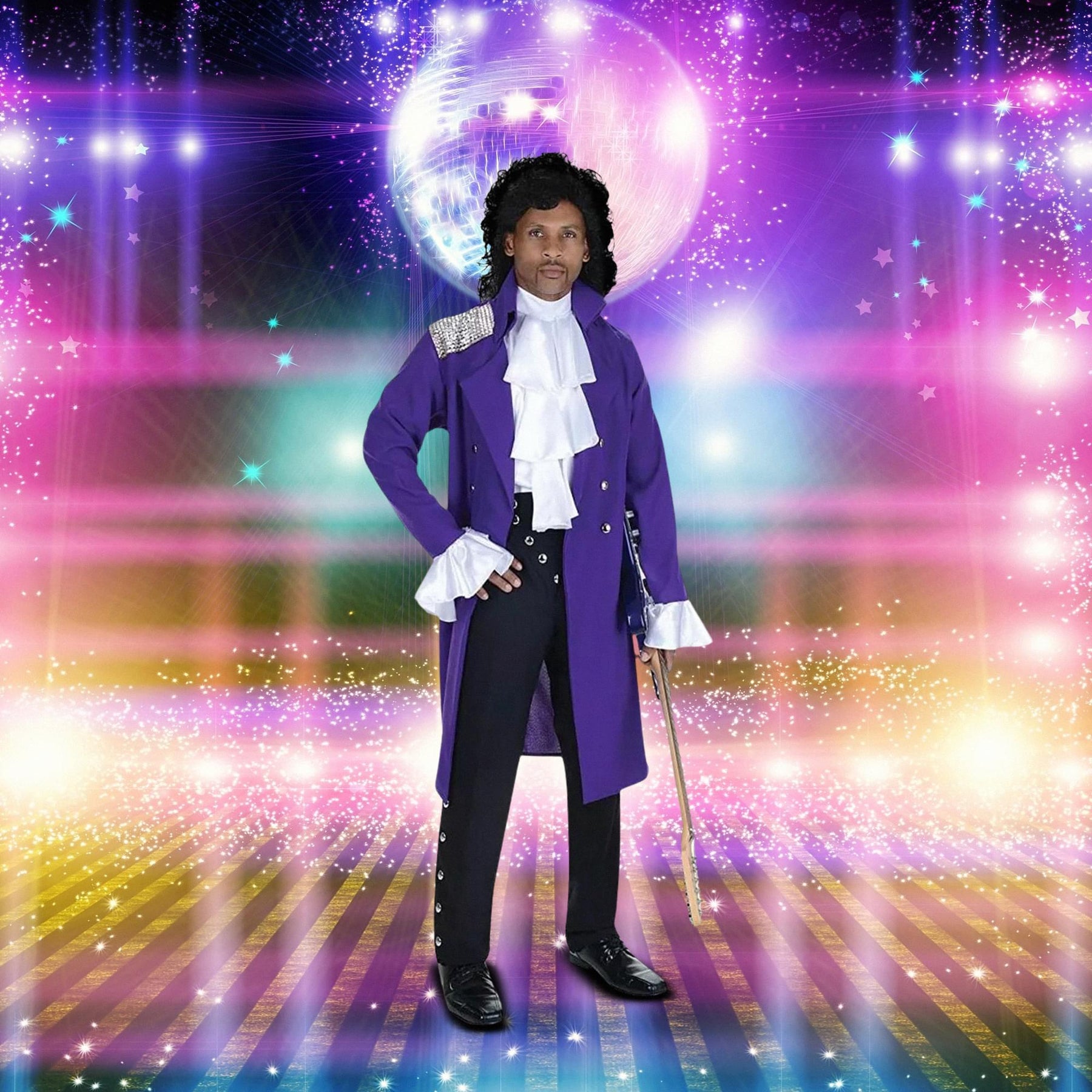 Purple Rain Pop Star Costume