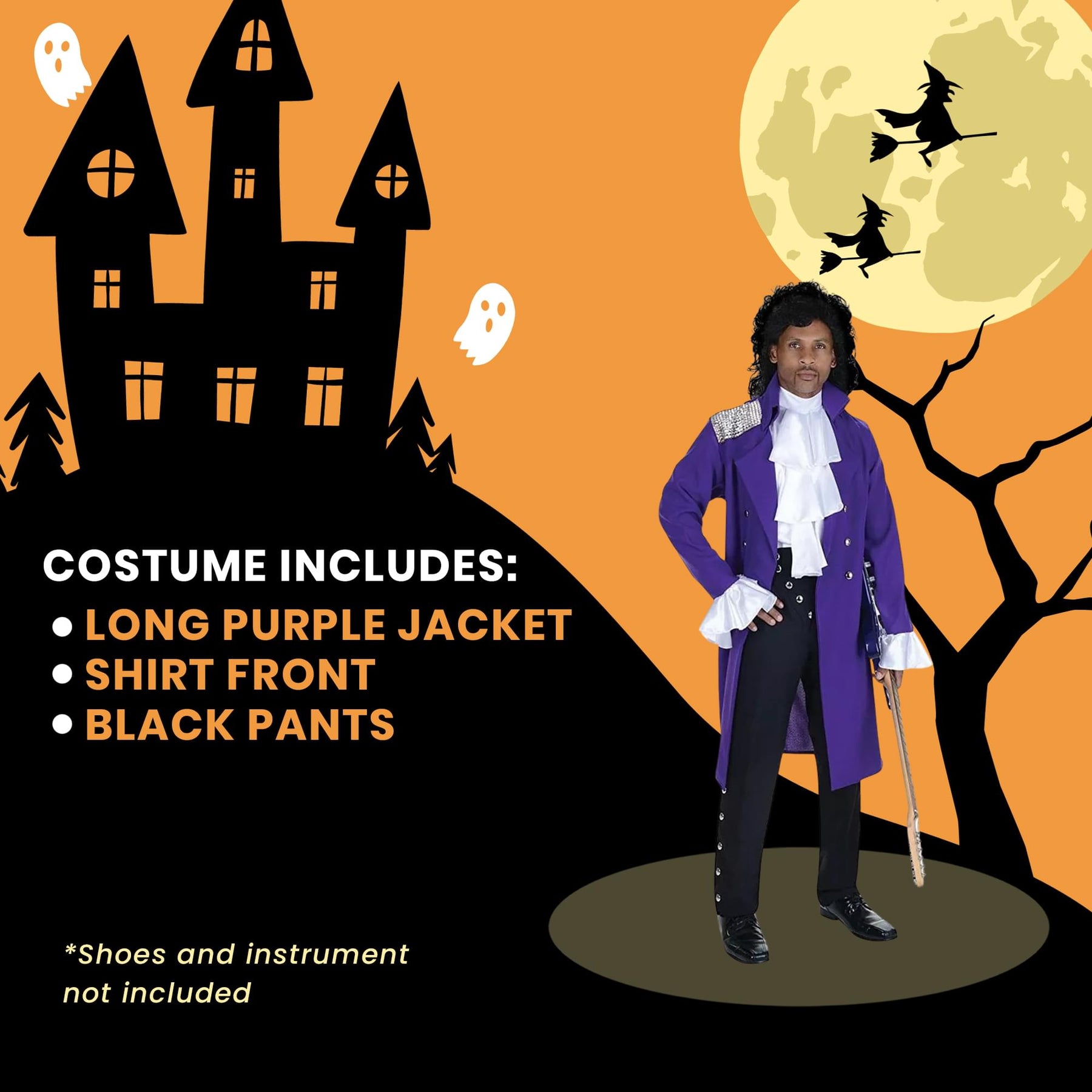 Purple Rain Pop Star Costume