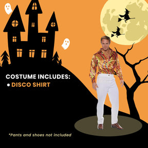 Swirls Costume Disco Shirt