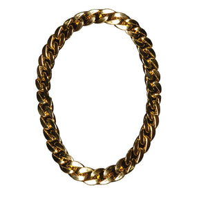 Gold 90s Chain Thick Necklace Costume Jewelry