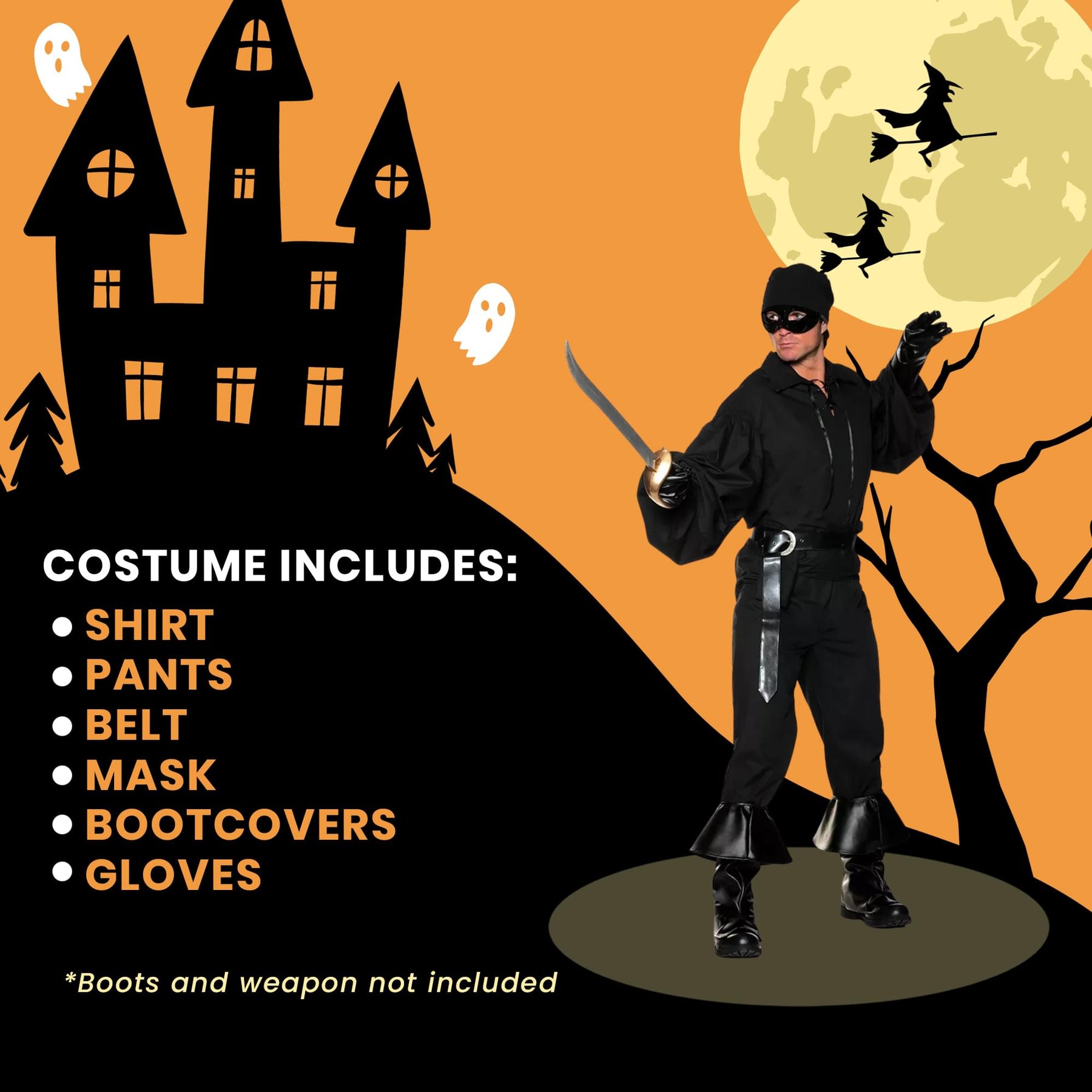 The Princess Bride Deluxe Westly Officially Licensed Adult Costume