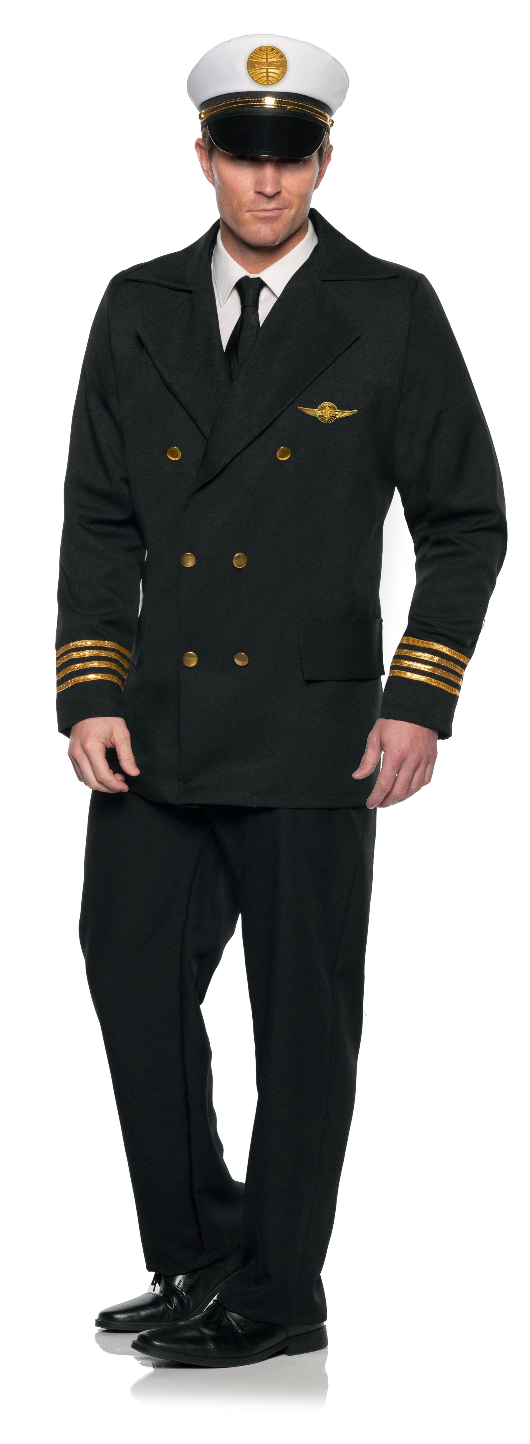 Pan Am Deluxe Pilot Adult Costume