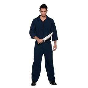 Horror Jumpsuit- Blue Adult Costume Accessory