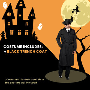 Spy Trench Coat Adult Costume