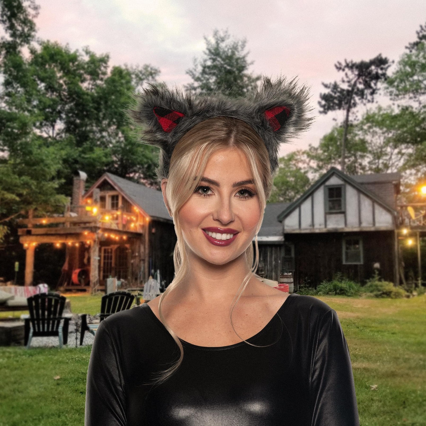 Werewolf Ears and Tails Adult Costume Set