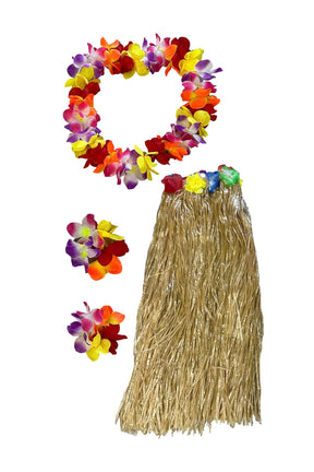 Hawaiian Accessory Kit Adult Costume Set | OS