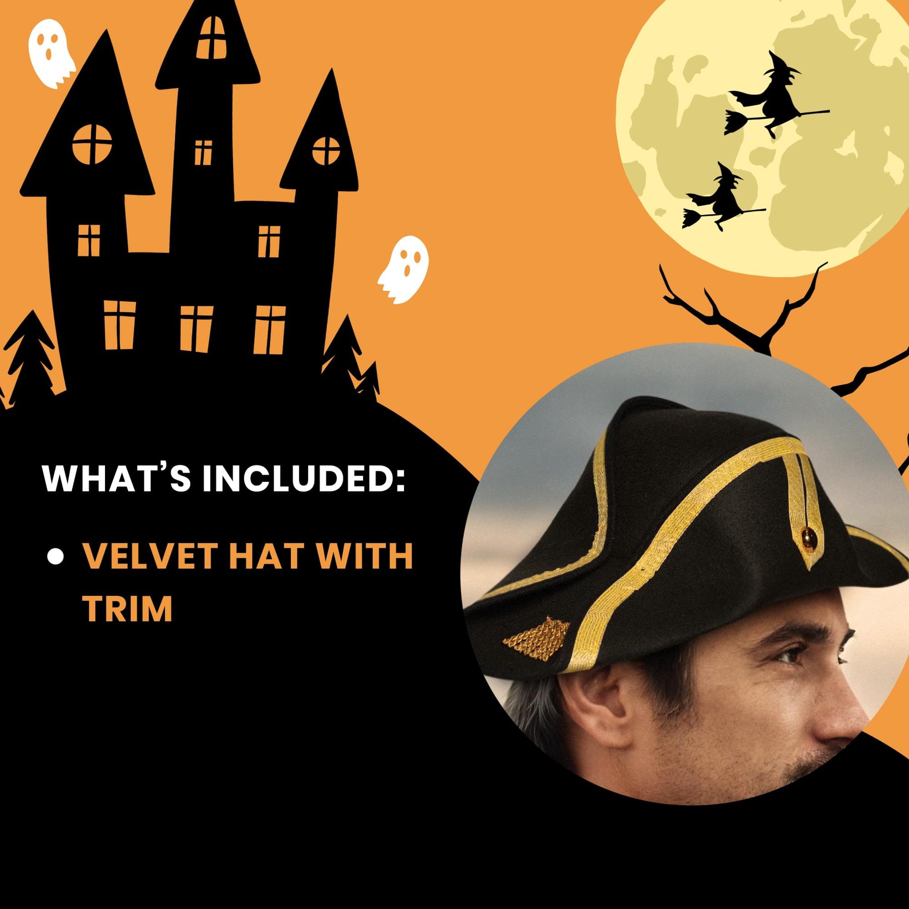 Napoleon Hat Adult Costume Accessory