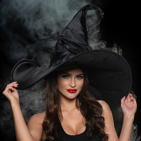 Jumbo Black Witch Hat Adult Costume Accessory