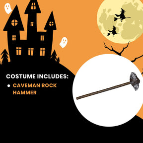 Caveman Rock Hammer 36.5 Inch Foam Adult Costume Accessory