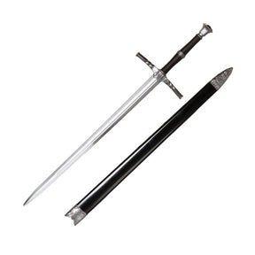 Black Knight Sword and Sheath 47 Inch Foam Adult Costume Accessory