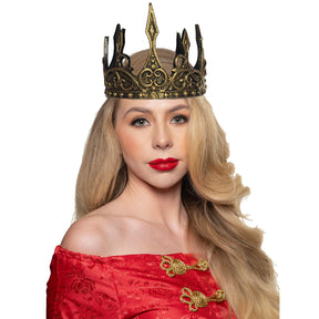 Queen's Gold Crown Foam Adult Costume Accessory