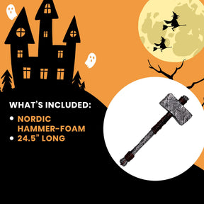 Nordic Hammer 24.5 Inch Foam Adult Costume Accessory