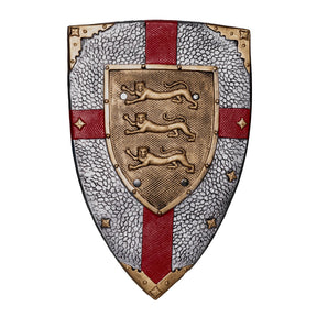 Three Lions Medieval Shield 20 Inch Foam Adult Costume Accessory