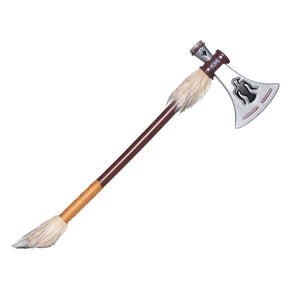 Tomahawk with Fur 11 Inch Foam Adult Costume Accessory