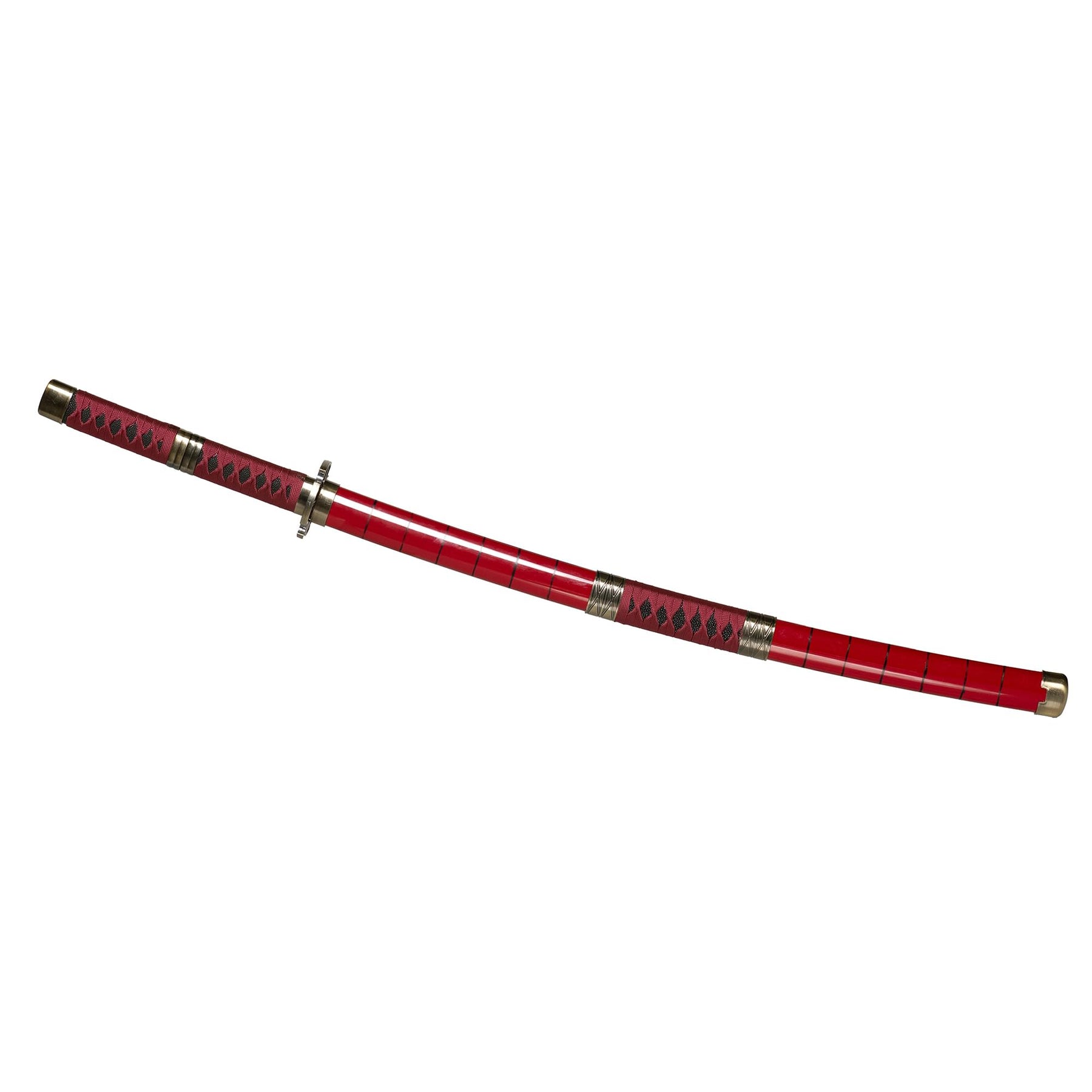 Katana and Red Sheath 41 Inch Adult Costume Accessory Set