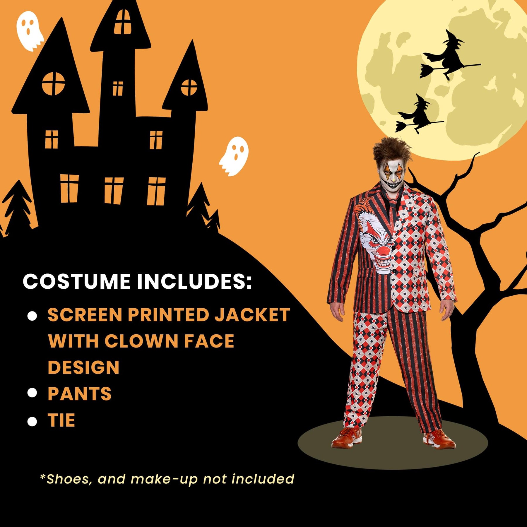 Torment Clown Adult Costume