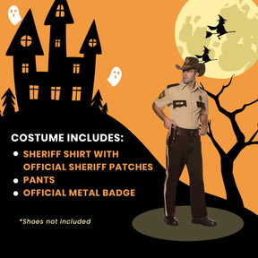 The Walking Dead Sheriff Rick Grimes Adult Costume