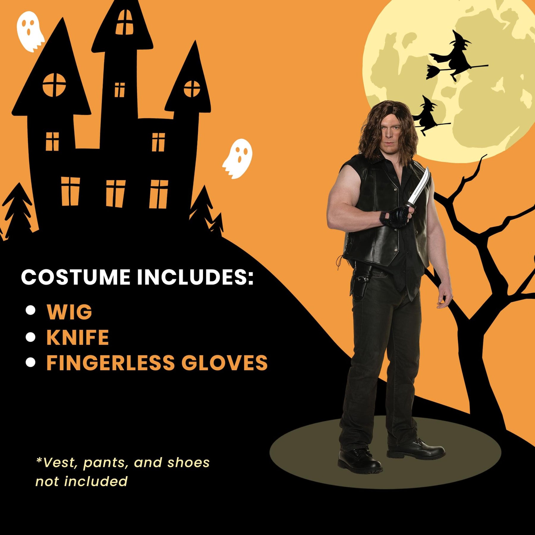 The Walking Dead Daryl Dixon Adult Costume Accessory Kit