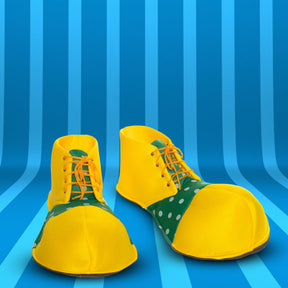 Oversized Yellow Clown Adult Costume Shoes