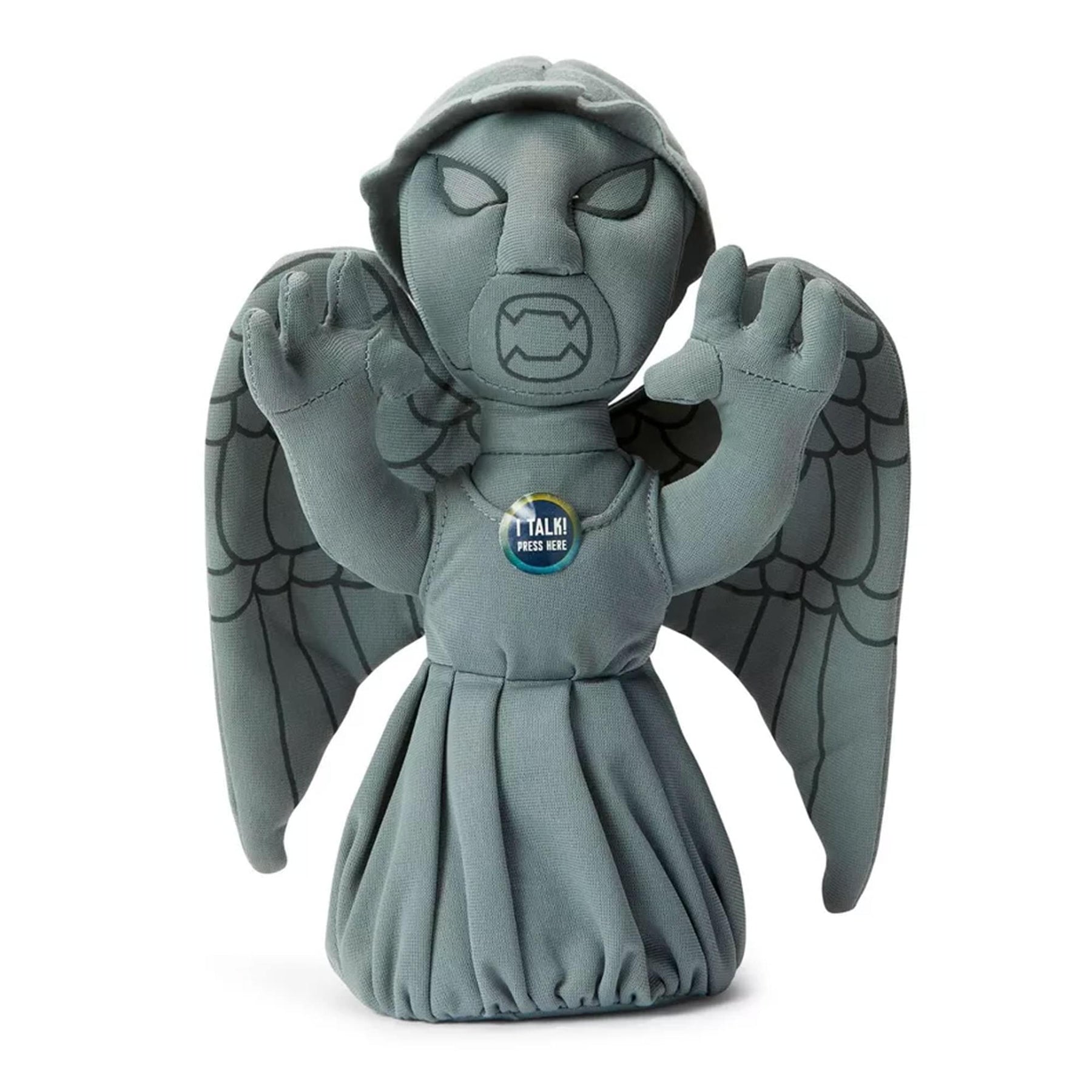 Doctor Who 9" Weeping Angel Plush With Sound - Talking Soft Toy