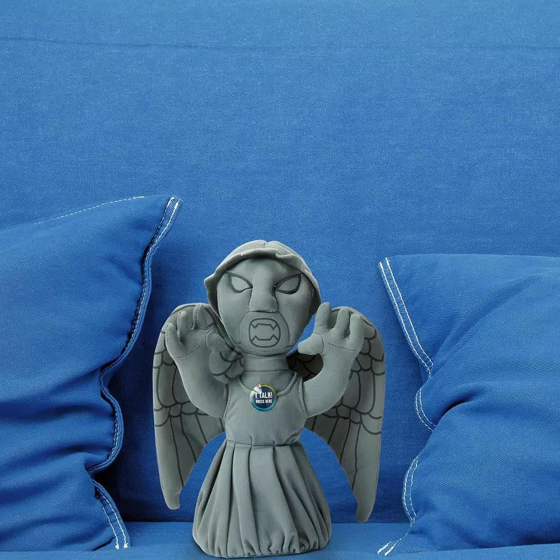 Doctor Who 9" Weeping Angel Plush With Sound - Talking Soft Toy