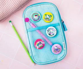 Sanrio Hello Kitty Pretty Pastels 5-Piece Tin Pin Button Set