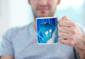 Doctor Who TARDIS 11-Oz Ceramic Coffee Mug