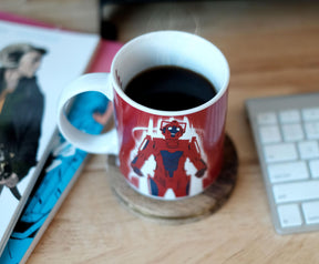 Doctor Who Red Cyberman Ceramic Coffee Mug