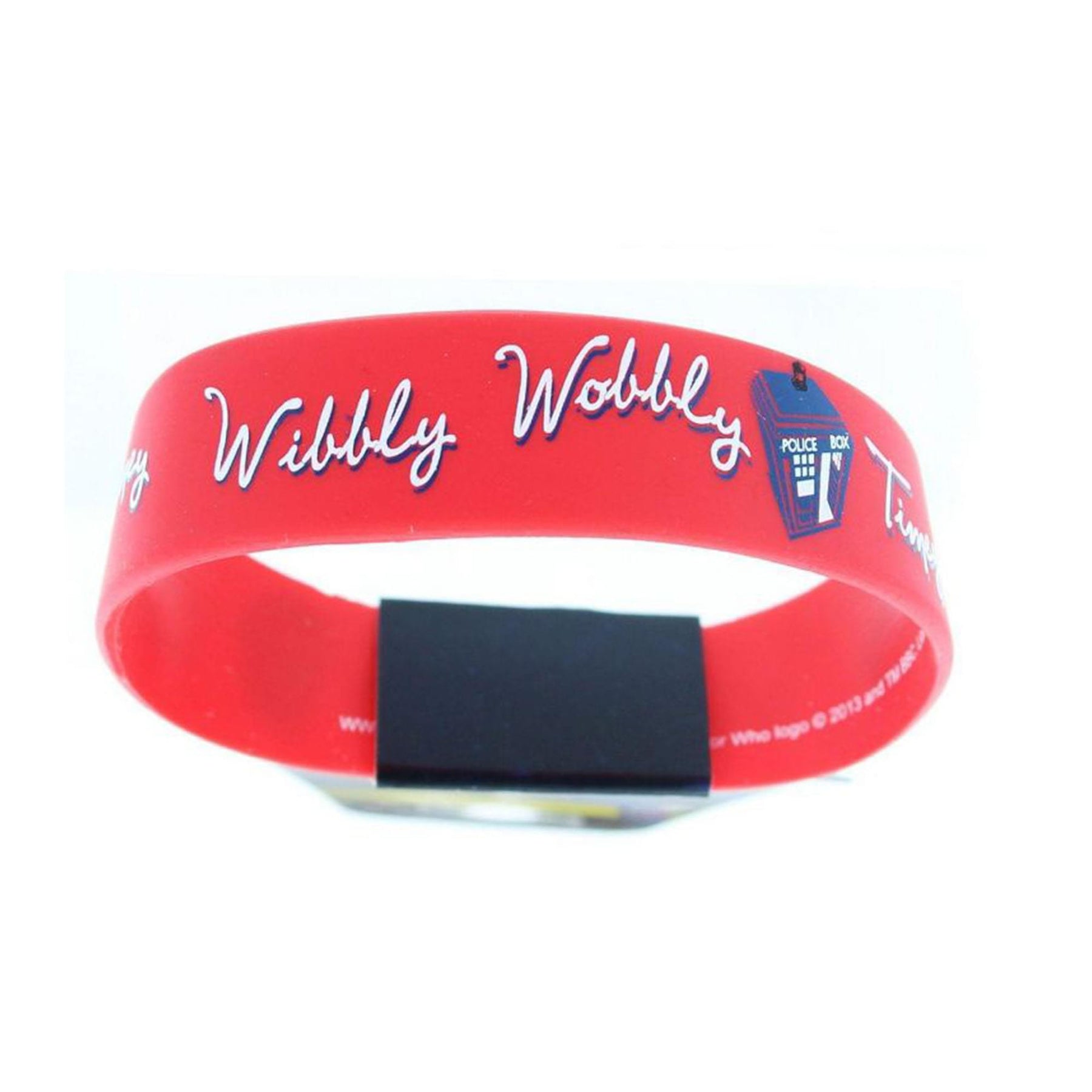 Doctor Who Rubber Wristband Wibbly Wobbly Timey Wimey