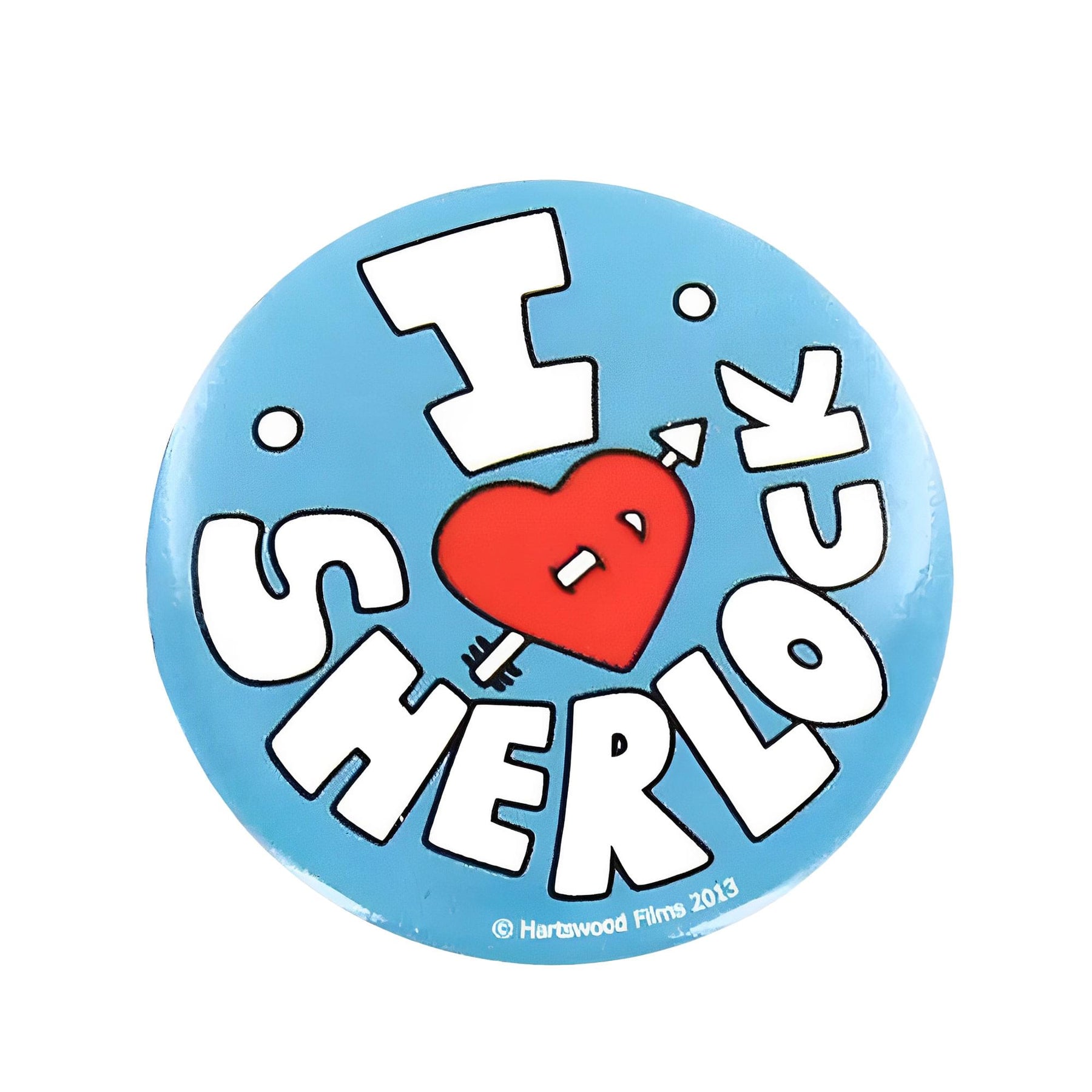 Sherlock Holmes I Love Sherlock Pin