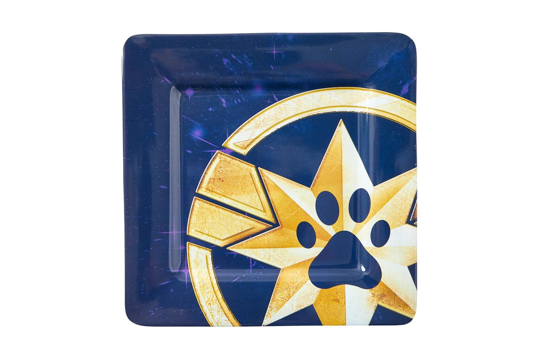 Marvel’s Captain Marvel Celestial Goose 4-Piece Melamine Plate Set