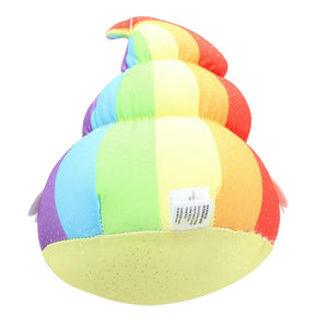 Glitter Galaxy 6-Inch Rainbow Poop Collectible Plush