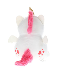 Glitter Galaxy 12-Inch Rainbow Hair White UniCow Collectible Plush