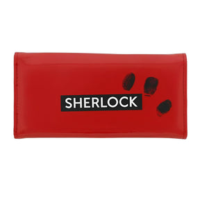 Sherlock Holmes Women's Clutch Wallet: I Am Sher Locked (Red)