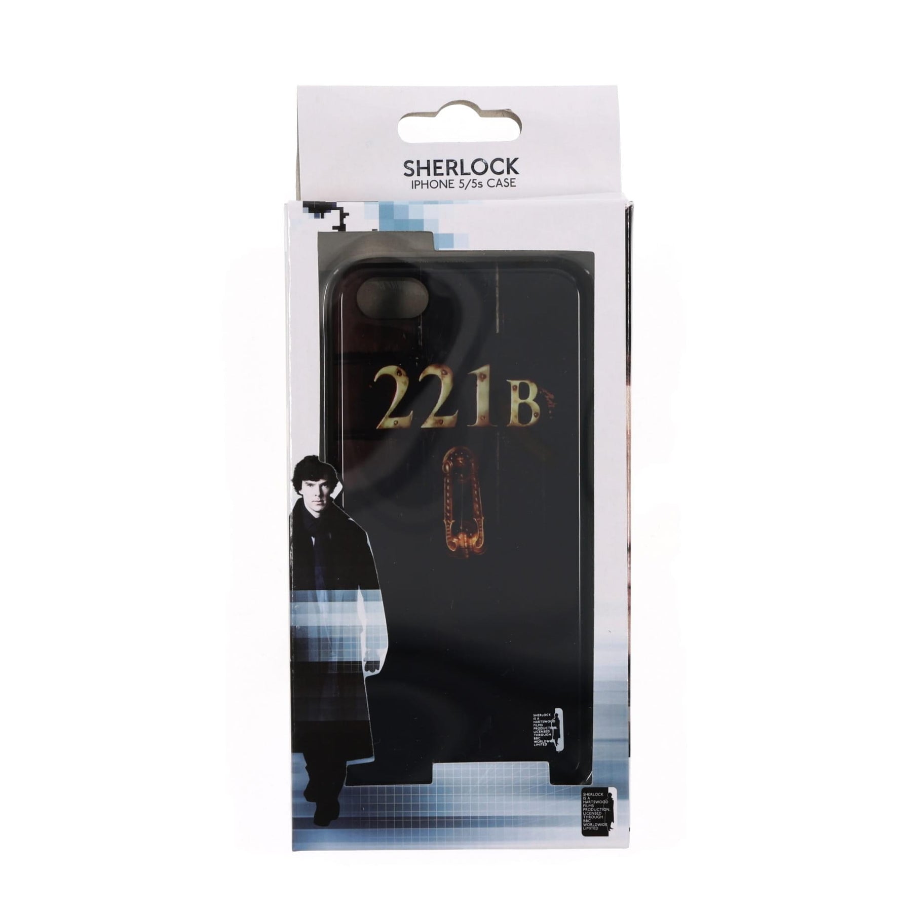 Sherlock Holmes iPhone 5 Hard Snap Case 221B