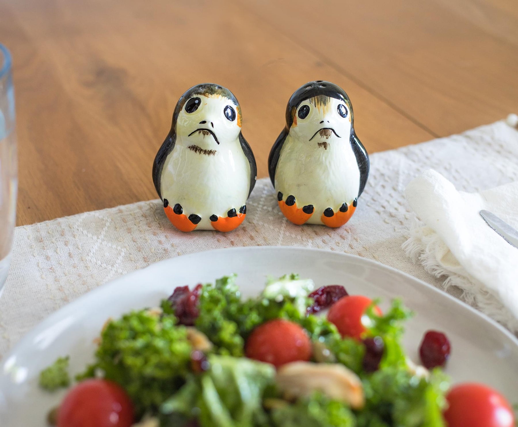 Star Wars Porgs Salt & Pepper Shakers | Official Star Wars Ceramic Spice Shakers