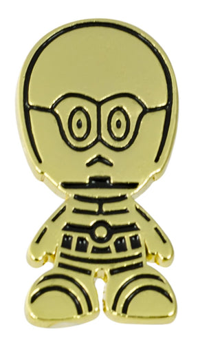 Star Wars C-3PO Stylized 7 Inch Plush With Enamel Pin