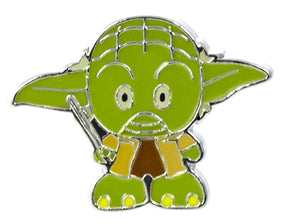 Star Wars Baby Yoda and R2-D2 Stylized 7 Inch Plush Set of 2 With Enamel Pins